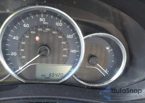 2016 Toyota Corolla Le из США, поврежденный, VIN 2T1BURHE2GC744040